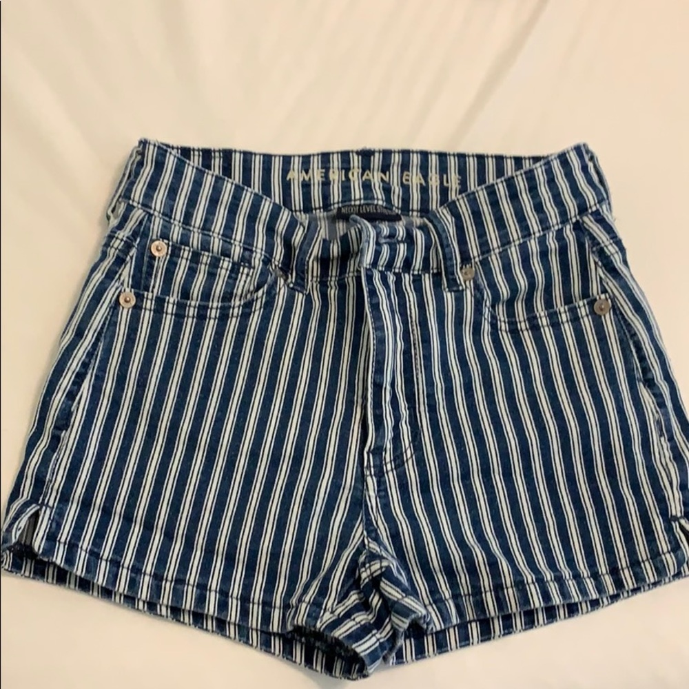 Striped shorts